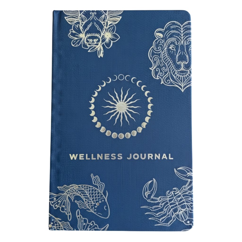 blue wellness journal