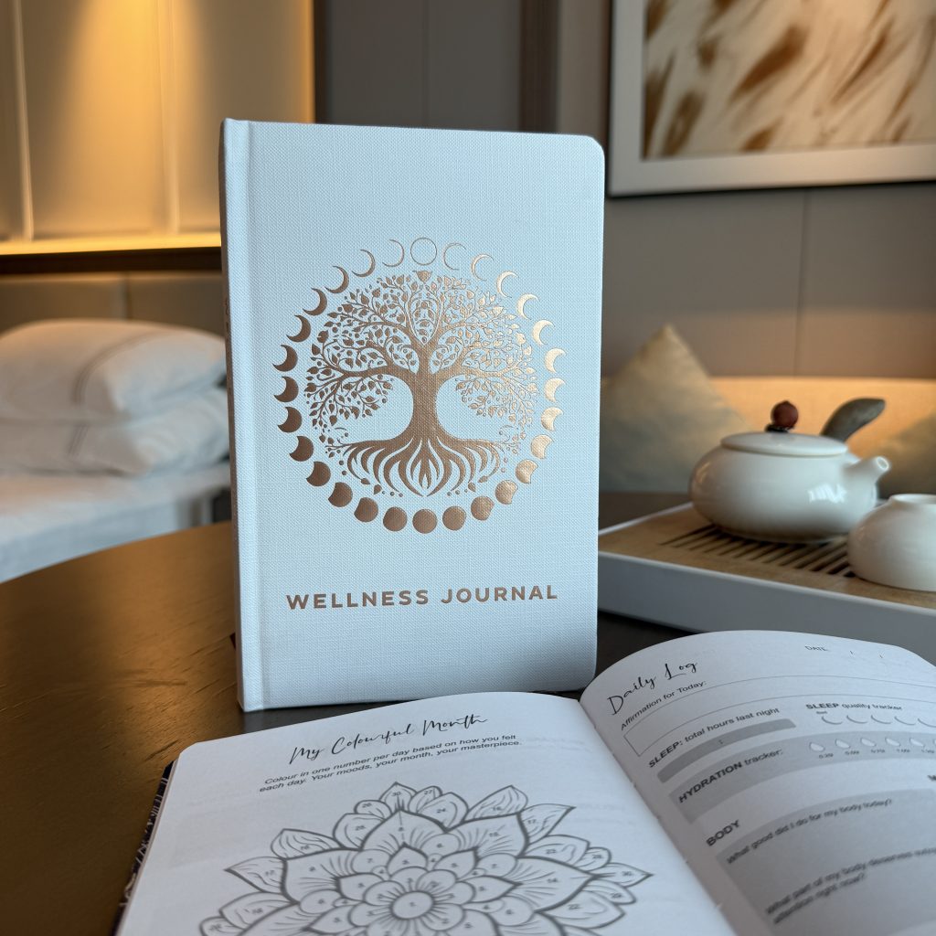 white wellness journal 2