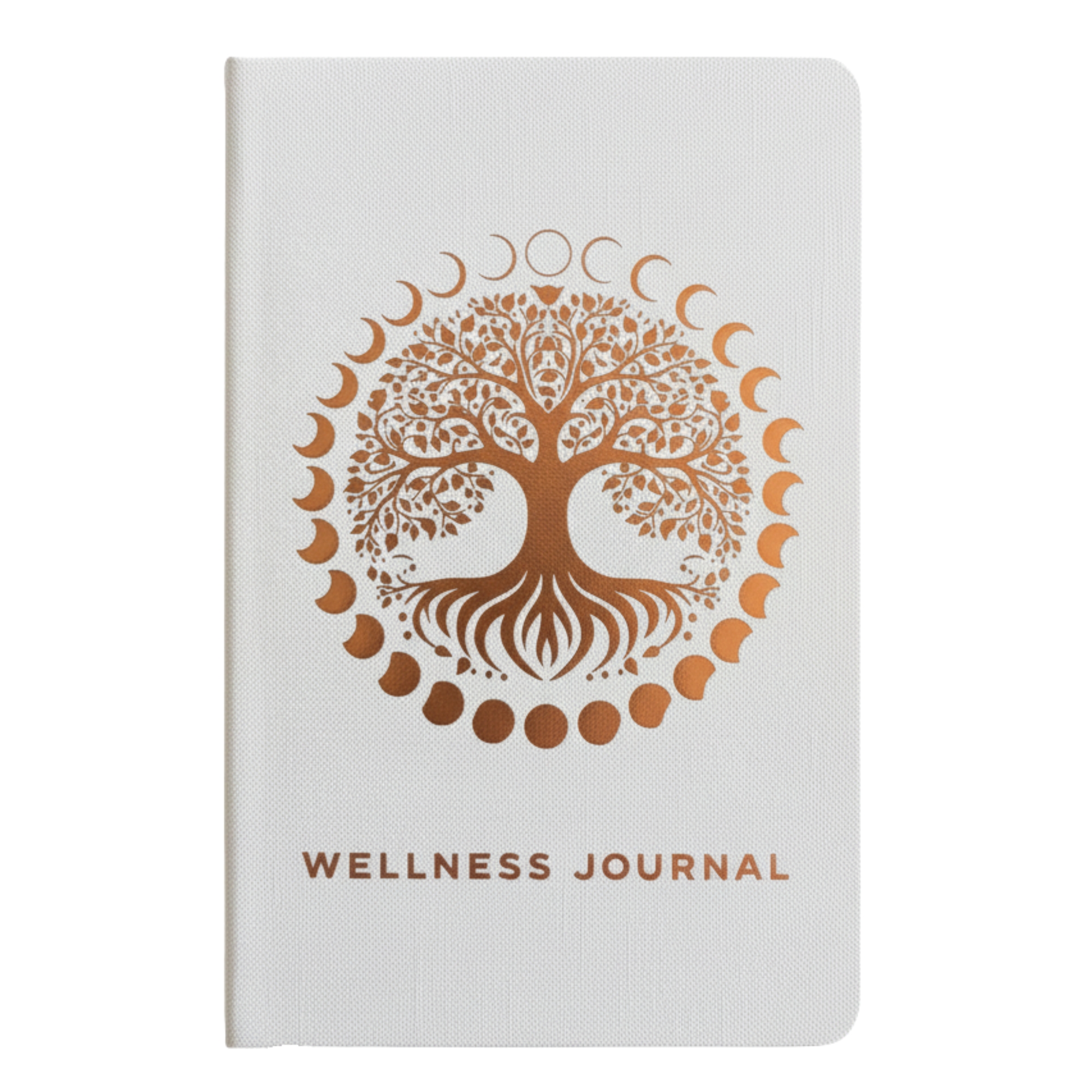 white wellness journal